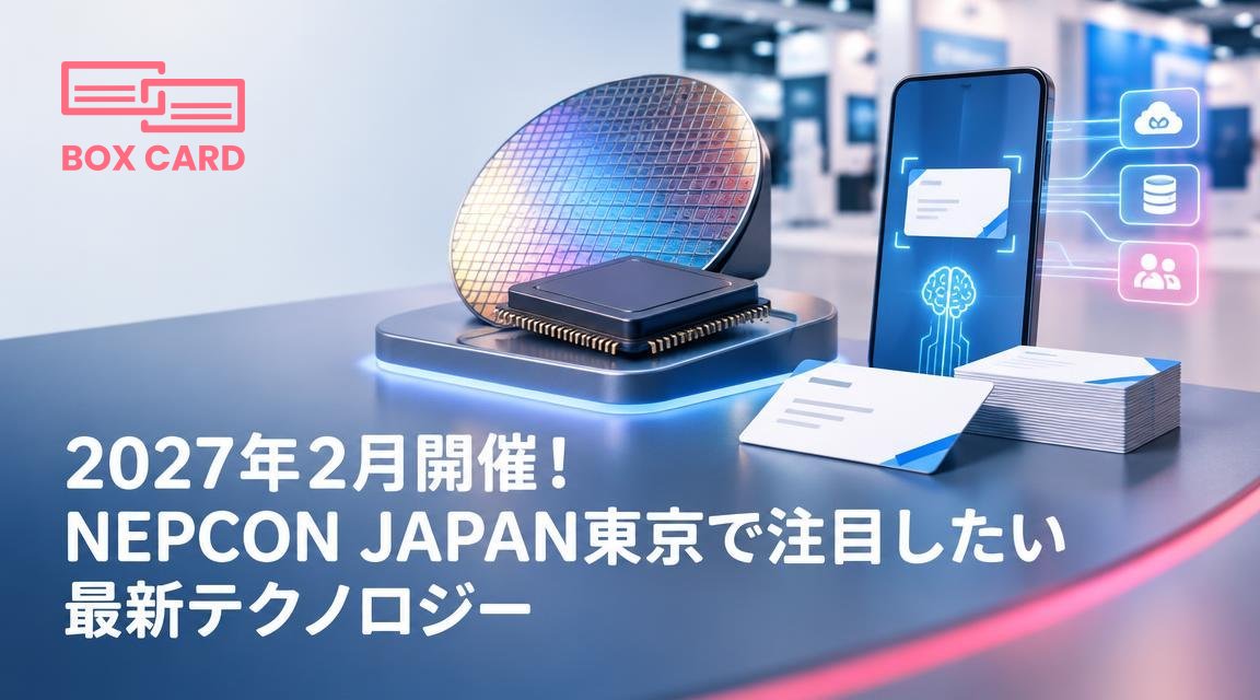 2027年2月開催！NEPCON JAPAN東京で注目したい最新テクノロジー