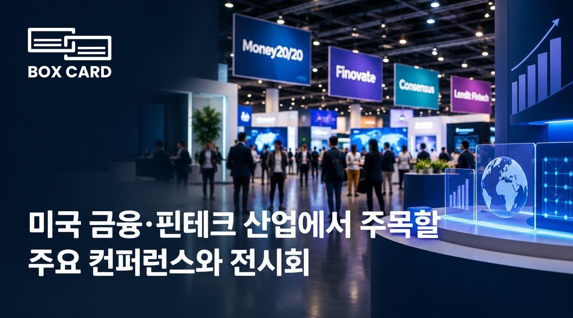 미국 금융·핀테크 산업에서 주목할 주요 컨퍼런스와 전시회