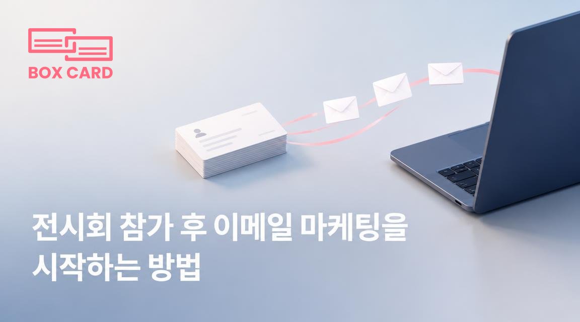 전시회 참가 후 이메일 마케팅을 시작하는 방법