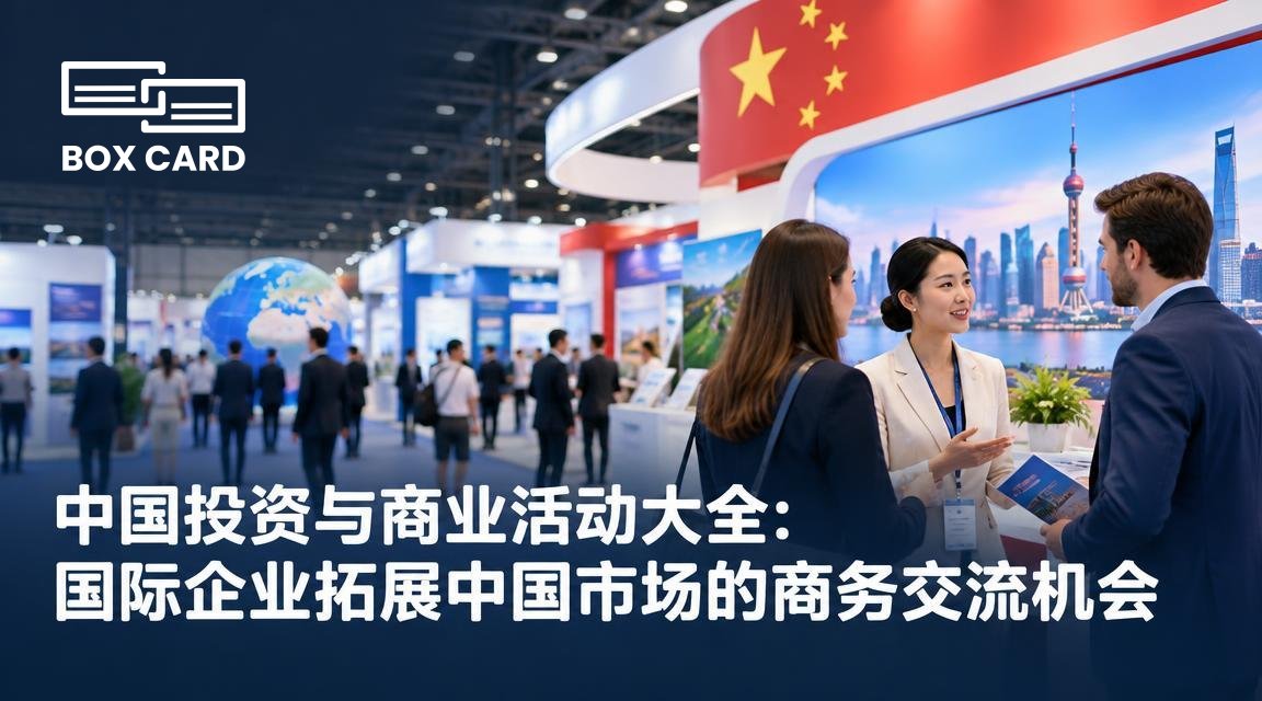 中国投资与商业活动大全：国际企业拓展中国市场的商务交流机会
