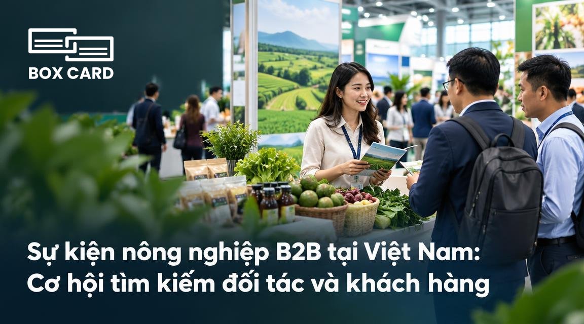 Sự kiện nông nghiệp B2B tại Việt Nam: Cơ hội tìm kiếm đối tác và khách hàng