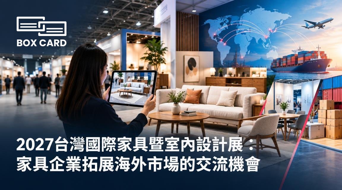 2027台灣國際家具暨室內設計展：家具企業拓展海外市場的交流機會
